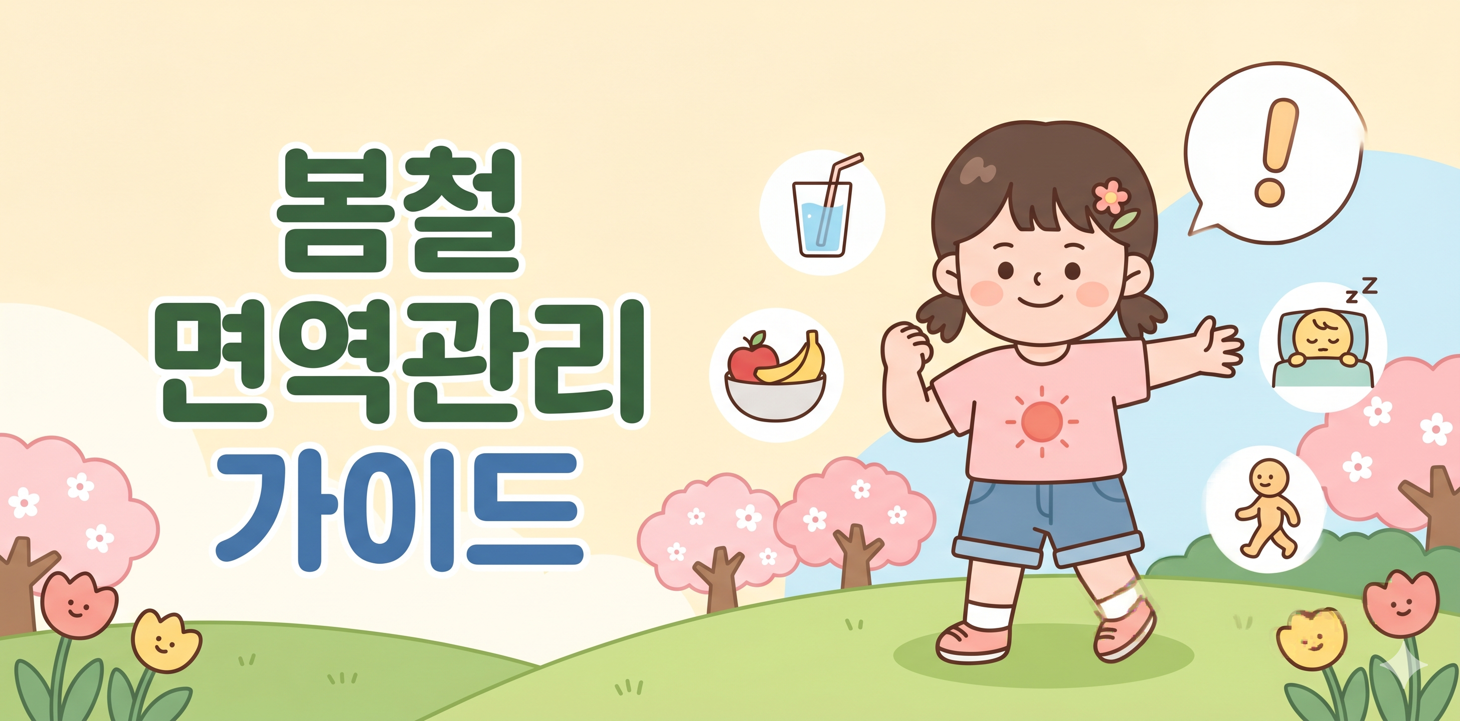 봄철 면역 관리 가이드